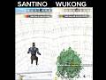 SANTINO VS WUKONG ability test 🤔 #shorts #viral