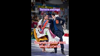 Bellisima 3ra Entrega Campeones Junior 2024, Marinera: Al golpe del Cajon, Micaela y Carlos