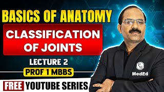 Classification of Joints | Basics of Anatomy | Dr. Pradeep Pawar