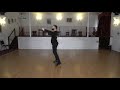 social foxtrot practice routine for beginners