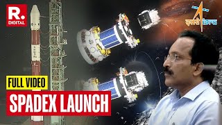 Full video: ISRO's SpaDex Mission, From Liftoff To Orbit Placement | Republic TV