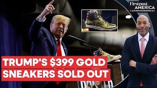 Trump Launches Gold High-Top Sneaker Line Day After $355 Mn Fine in Fraud Trial | Firstpost America