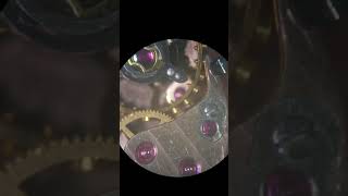 Incredible mechanical engineering of an 80+ year old wristwatch as seen under a Microscope