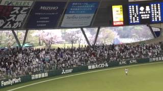 2015.4.5(日)フォロミー 高橋朋己 登場 ソフトバンクをシャットアウト！