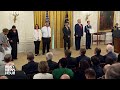 WATCH: Trump presents Medal of Valor and Heroic Commendations