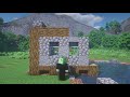 ► minecraft village fishing hut fisher cottage transformation village transformation