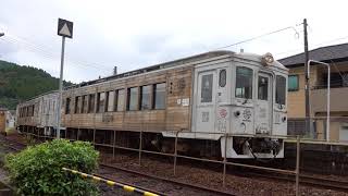 20180819　特急海幸山幸　南郷駅回送列車出発