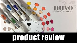 product review | new Nuvo alcohol markers