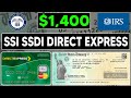 APPROVED? Direct Express $1400 Stimulus Payment For SSA, SSI, SSDI, VA Recipients 2021