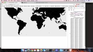 Making a world map with d3, topojson, and a csv