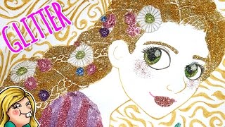 ✨ Rapunzel GLITTER CHALLENGE! ✨ Collab w/ Sea Lemon!