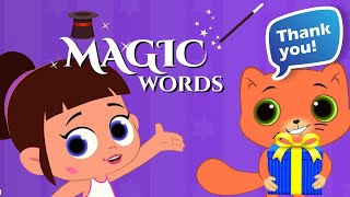 Magic words | Say Please, Thank you , Sorry, Excuse me - Bamboo sky Rhymes & Kids Songs