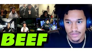 ARIES REACTS TO JACE VS TOOSII RAP BEEF ! 😳🔥 (plaqueboyMax diss wars) **IT GOT TOXIC**