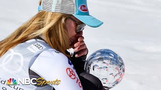 Mikaela Shiffrin wins giant slalom crown, record-tying fourth World Cup crystal globe | NBC Sports