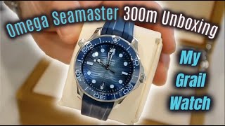 Unboxing My Grail Watch: Omega Seamaster Diver 300M 75th Anniversary!