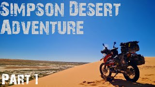 Simpson Desert Adventure (solo and unsupported) KTM690 ENDURO