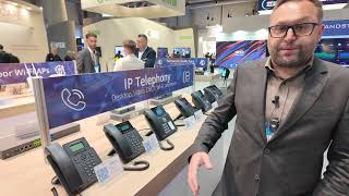 Grandstream at ISE 2025: Wi-Fi Phones, SIP Video Phones, Networking \u0026 Security