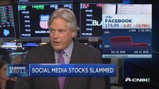 Social media stocks slammed