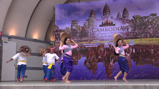 Cambodian dance　រាំកម្ពុជា　カンボジア舞踊「魚とりの舞い」Dance of catching fish