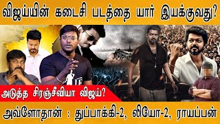 விஜய்யின் கடைசி படத்தை யார் இயக்குவது? |  Thalapathy Vijay | Tamilaga Vetri Kazham | GOAT | Leo 2