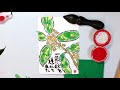 【秋色の楽しみ方の色々】を 金木犀 の絵手紙に乗せてお話しています。 youtube絵手紙教室 キンモクセイ 紅葉