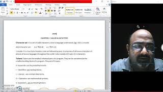 JAVA VID 6 TOKENS