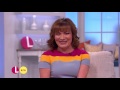 jason isaacs has lorraine in stitches lorraine