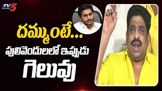 దమ్ముంటే...పులివెందులలో ఇప్పుడు గెలువు  Buddha Venkanna Challege To CM Jagan | TV5 News Digital