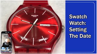 How To Set Swatch Watch Date