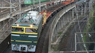 【久し振りのEF81+ロンチキ！】EF81-114+ロンチキ   大津京〜山科(藤尾陸橋)通過