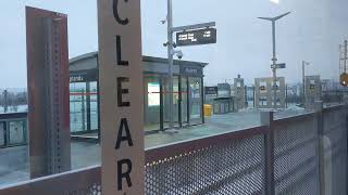 My first ride on the Trillium Line 4