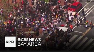 Protesters take to Bay Area streets to mark May Day