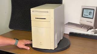 Macintosh Quadra 800 - First Boot
