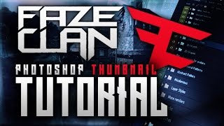 How To Create FaZe Clan And Red Reserve Thumbnails - Tutorial
