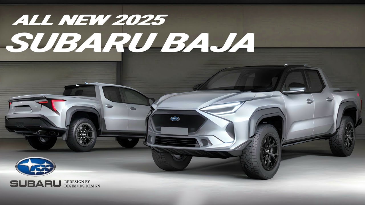 ALL NEW 2025 SUBARU BAJA REVEALED? REDESIGN | Digimods DESIGN | - YouTube