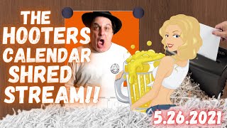 THE HOOTERS CALENDAR SHRED STREAM!!!! 5.26.21 - Perry Caravello Live (PCL)