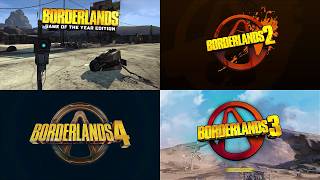 Borderlands 1 vs 2 vs 3 vs 4 - UI Comparison