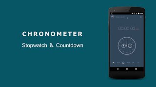 Chronometer Stopwatch & Countdown Timer