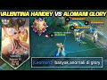 VALENTINA HANDEY GAMEPLAY TRIO RANKED GLORY!! BANYAK BANGET ANOMALINYA!! - MOBILE LEGENDS