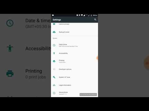 How to enable Battery percentage in Lenovo K8 Note How to enable Battery percentage in Lenovo K8 Note