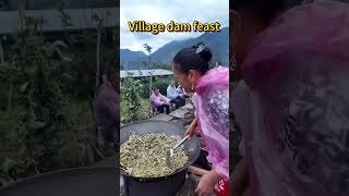 中国农村坝坝宴Chinese Rural Dam Banquet #中国美食#satisfying # #satisfyingvideo