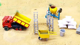 diy mini truck making house construction science project @sanocreator