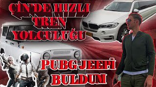 Çin’de Hızlı Trenle Limana Araba Almaya Gittik | Huawei Mate Xs | PUBG deki Jeepi buldum | VLOG 2