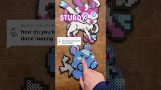 When to STOP ironing Pixelated POKEMON perler bead designs