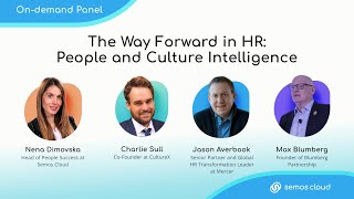 The Way Forward in HR People and Culture Intelligence