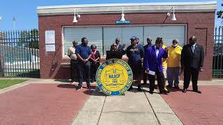 Columbus NAACP hosts Gun Violence press conference on rising gun violence incidents in Columbus, Ga.