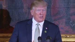 Trump, Irish prime minister speak at St. Patrick's Day lunch