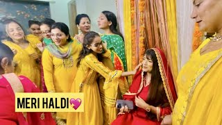 Meri Haldi Ho Gayi + Shadi Vlog | Mahjabeen Ali Vlogs