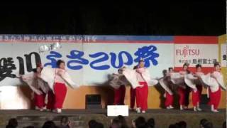 よっちょれひまわり連　～2011斐川だんだんよさこい祭(いりすの丘会場)