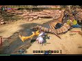 monster hunter online 眠大剑 vs g3一角龙（monoblos）